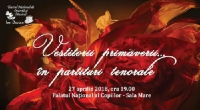 Concert extraordinar de muzica de opereta, musical si cantonete