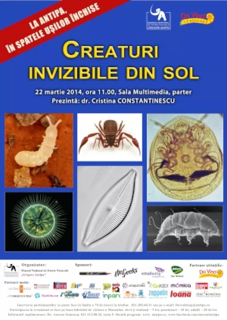 Creaturi invizibile din sol, la "Antipa", in spatele usilor inchise