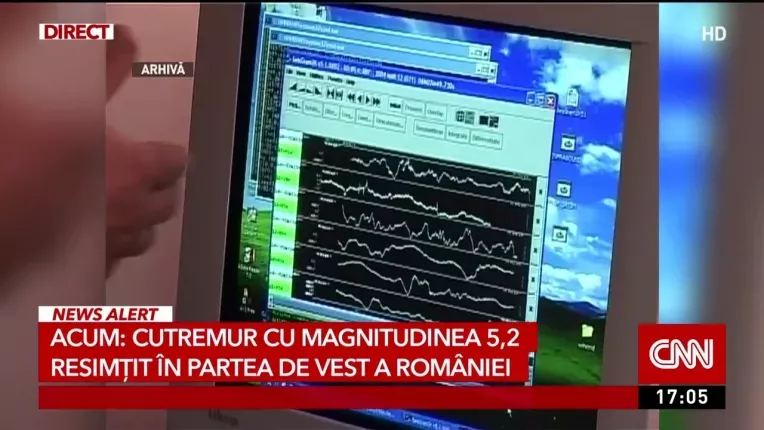 Cutremur de peste 5,2 grade in Romania! Seismul a fost resimtit in mai multe orase