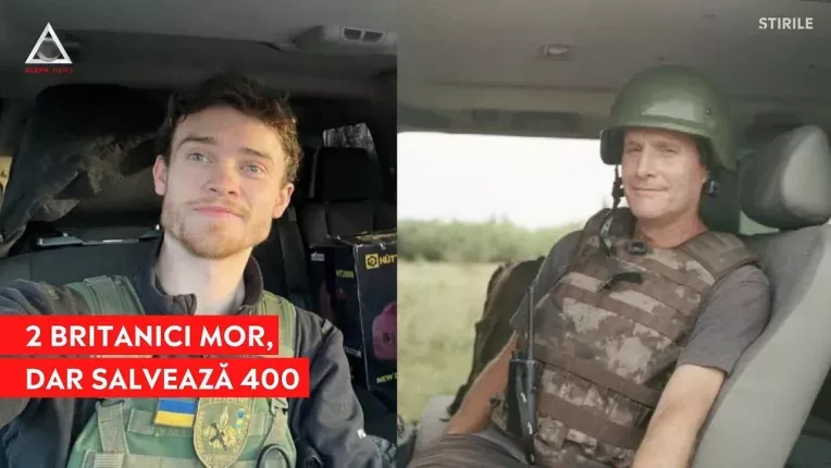 Doi voluntari britanici au murit ajutand ucrainenii din Soledar