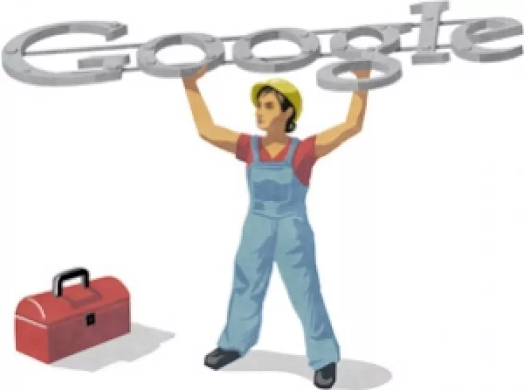 Google sarbatoreste Ziua Muncii, 1 Mai, printr-un logo special
