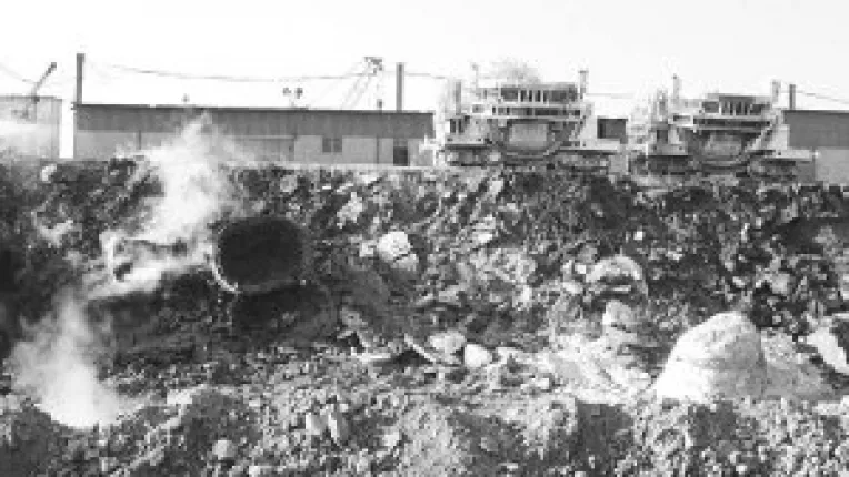 Halda de Zgura a Combinatului, la un pas de inchidere