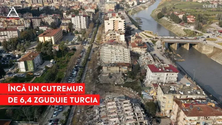 Inca un cutremur puternic loveste Turcia