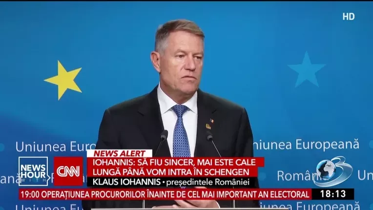 Klaus Iohannnis, despre aderarea la Schengen: Mai este cale lunga si este nevoie de multe negocieri