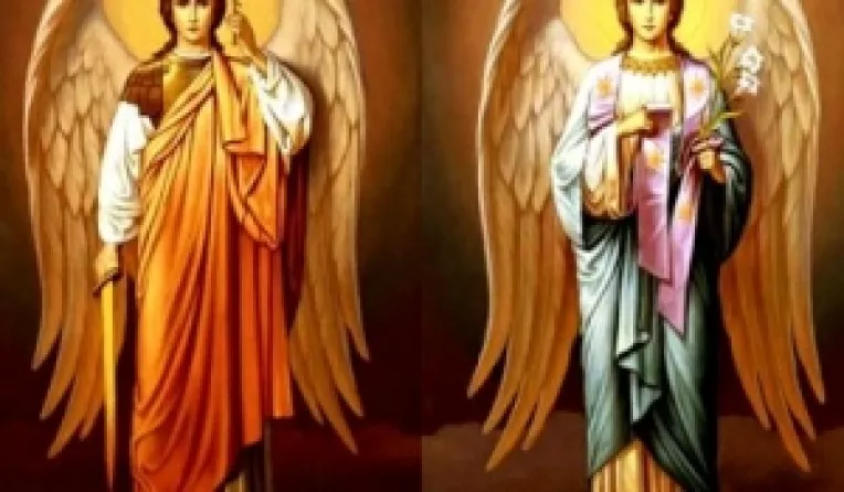 La multi ani celor peste 1,3 milioane de romani care isi serbeaza onomastica de Arhanghelii Mihail si Gavriil