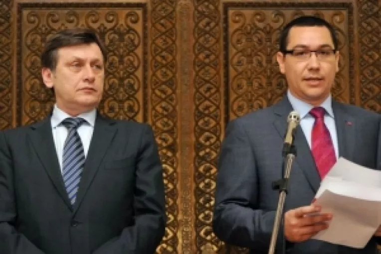 Liderii USL, Antonescu si Ponta, l-au infruntat pe Basescu: "Nu facem compromisuri cu dumneavoastr&#259;"