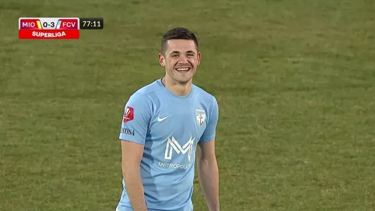 Mioveni- Voluntari 0-3. Dica, a doua infrangere la rand,i-au dat gol doi fosti fecesebisti