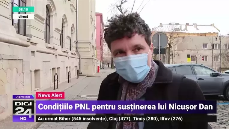 Nicusor Dan: Ma voi uita cu mare responsabilitate la obiectivele pe care PNL mi le-a transmis