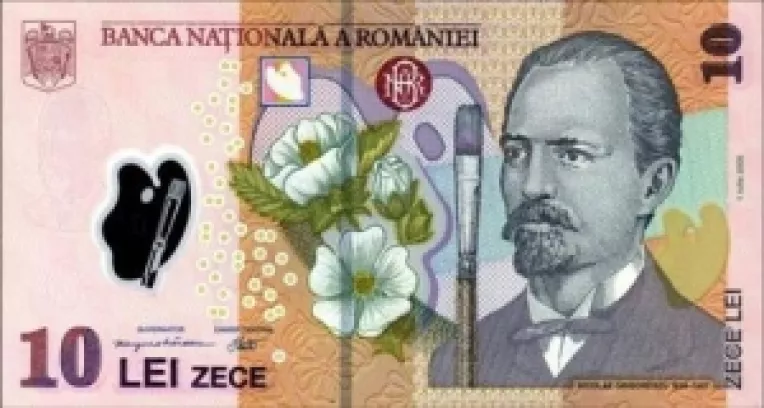 O noua bancnota de 10 lei