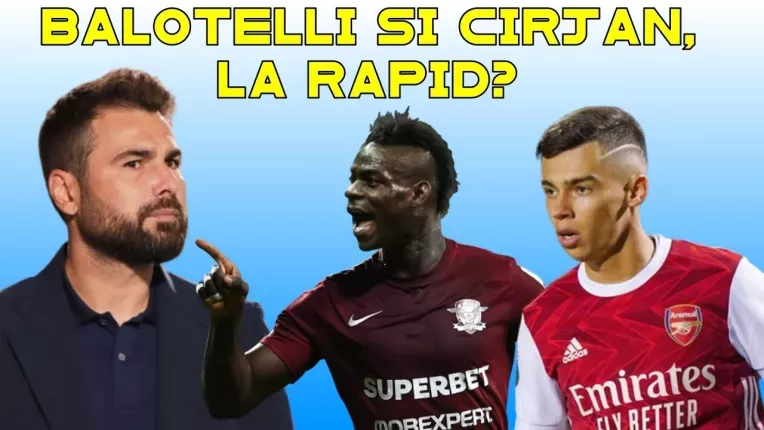 "Sunt discutii!" Adrian Mutu a vorbit despre transferurile lui Balotelli si Catalin Cirjan la Rapid