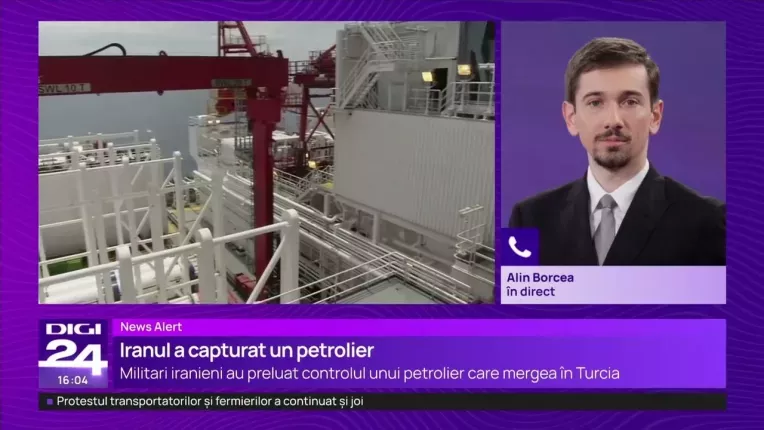 Un petrolier implicat anul trecut intr-o disputa SUA-Iran, deturnat langa Oman de barbati inarmati