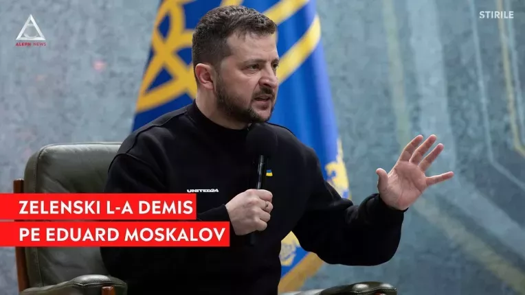 Zelenski l-a demis, fara explicatie, pe comandantul Moskalov